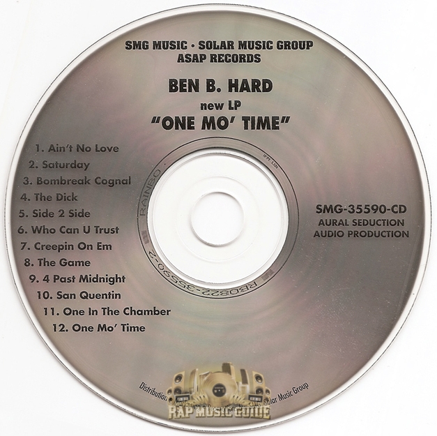 Ben B. Hard - One Mo' Time: CD | Rap Music Guide